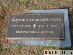 Joanne Richardson Webb