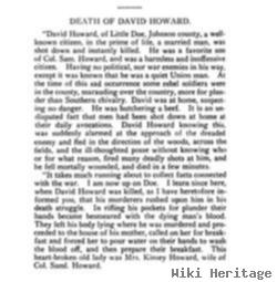 David R Howard