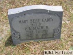 Mary Belle Gaddy Beachum