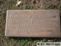 Blanche Mae Gilbert Strickland