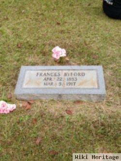 Frances F Byford