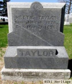 Hettie Taylor