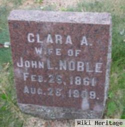 Clara A Noble