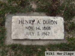 Henry Alfred Dixon