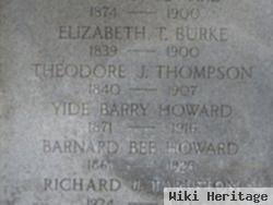 Elizabeth Johnson Thompson Burke