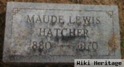 Maude Edna Lewis Hatcher