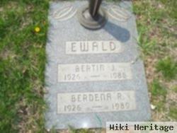 Berdena Ruth "dena" Karr Ewald