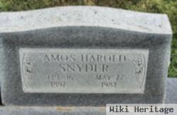 Amos Harold Snyder