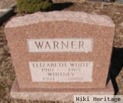 Elizabeth White Warner