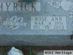 Rose Ann Schoettmer Myrick