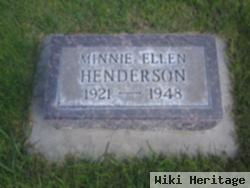 Minnie Ellen Grosse Henderson