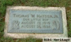 Thomas W Hayden, Jr