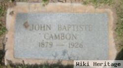 John Baptiste Cambon