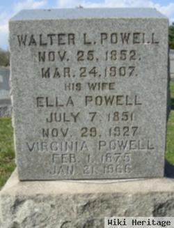 Walter L. Powell