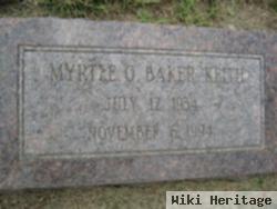 Myrtle O. Baker Keith