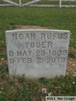 Noah Rufus Yoder