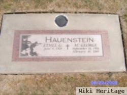 Marion George Hauenstein, Jr