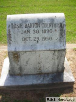 Josie Barton Oberthier