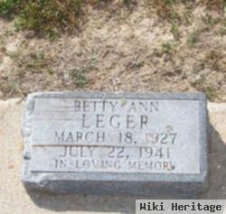 Betty Ann Leger