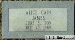 Anna Alice "alice" Cain James