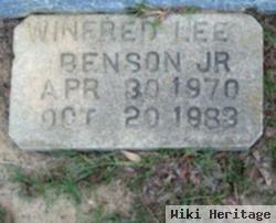 Winfred Lee Benson, Jr