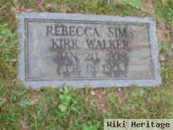 Rebecca Kirk Sims Walker