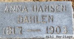 Anna Hansen Dahlen