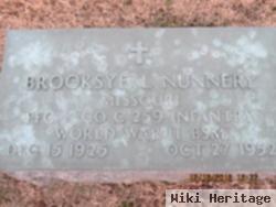 Brooksye Lee Nunnery