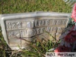 Mrs Willie Bell Rutledge Hill