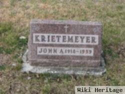 John A. Krietemeyer