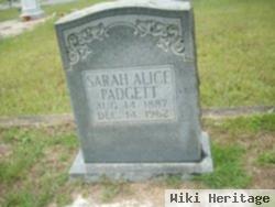 Sarah Alice Padgett