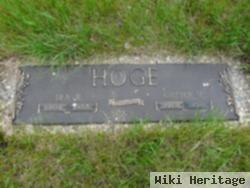 Ira E Hoge