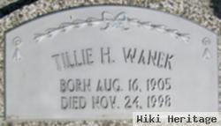 Tillie H Wanek