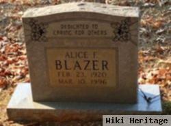 Alice F. Blazer