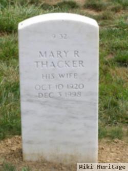 Mary R Thacker