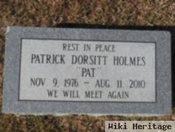 Patrick Dorsitt "pat" Holmes