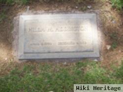 Hilda M Addington