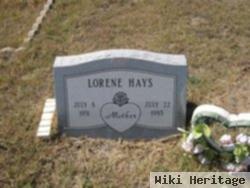 Lorene Hays