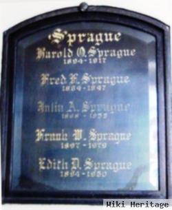 Edith D Durivage Sprague