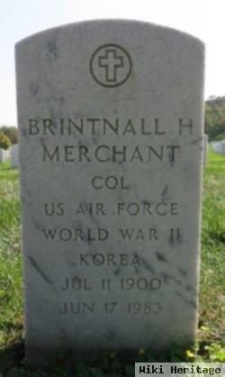 Col Brintnall Hill Merchant