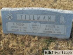 Claude A. Tillman