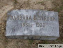 Barbara Caroline Troutman Stroup