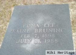 Edna Lee Paine Bruning