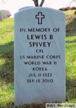 Lewis B Spivey