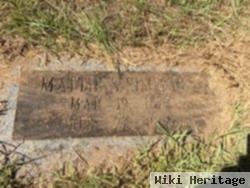 Mary Elizabeth "mattie" Sheppard Simmons