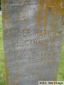 Esther Mcginnas Warlick