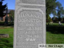 Harlan F Johnston