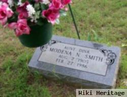 Modena N. "aunt Dink" Norton Smith