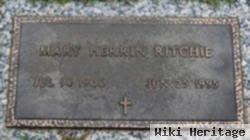 Mary Malinda Herrin Ritchie