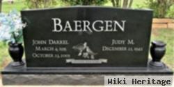 Dr John Darrel Baergen